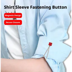 Multi-Function Magnetic Clothing Clips, Magnetic Shirt Clips for Women Clothing, T-Shirt Shortening Magnetic Closure for Cinch T-Shirt Hems, Collar, Pants Hems (8 Pack)