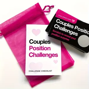 Funny Couples Scratch Card Game - NaughtyBirthday  for Him/Her,Romantic Party Game with Scratch Cards, NoElectricity Needed,Couples Activity for Anniversary,Birthday Party Favors