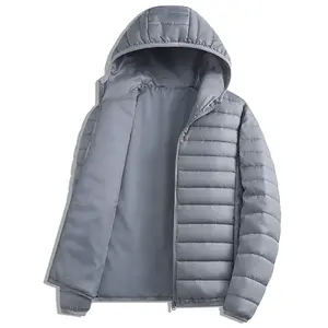 Men's Hooded Jacket Outdoor Hiking Camping Gear Durable Design Active Lifestyle Fashionable Functional Outdoor Zipper Jacket