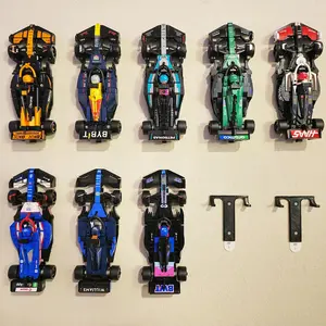 Modern Wall-Mounted Display Stand, Display Rack for F1 Speed Champion Cars, Home Decor Accessory, Perfect for Showcasing Favorite Memorabilia