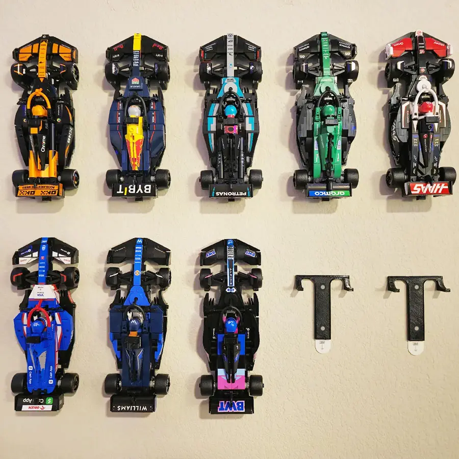 Modern Wall-Mounted Display Stand, Collector Display, Display Rack for F1 Speed Champion Cars, Home Decor Accessory, Perfect for Showcasing Favorite Memorabilia