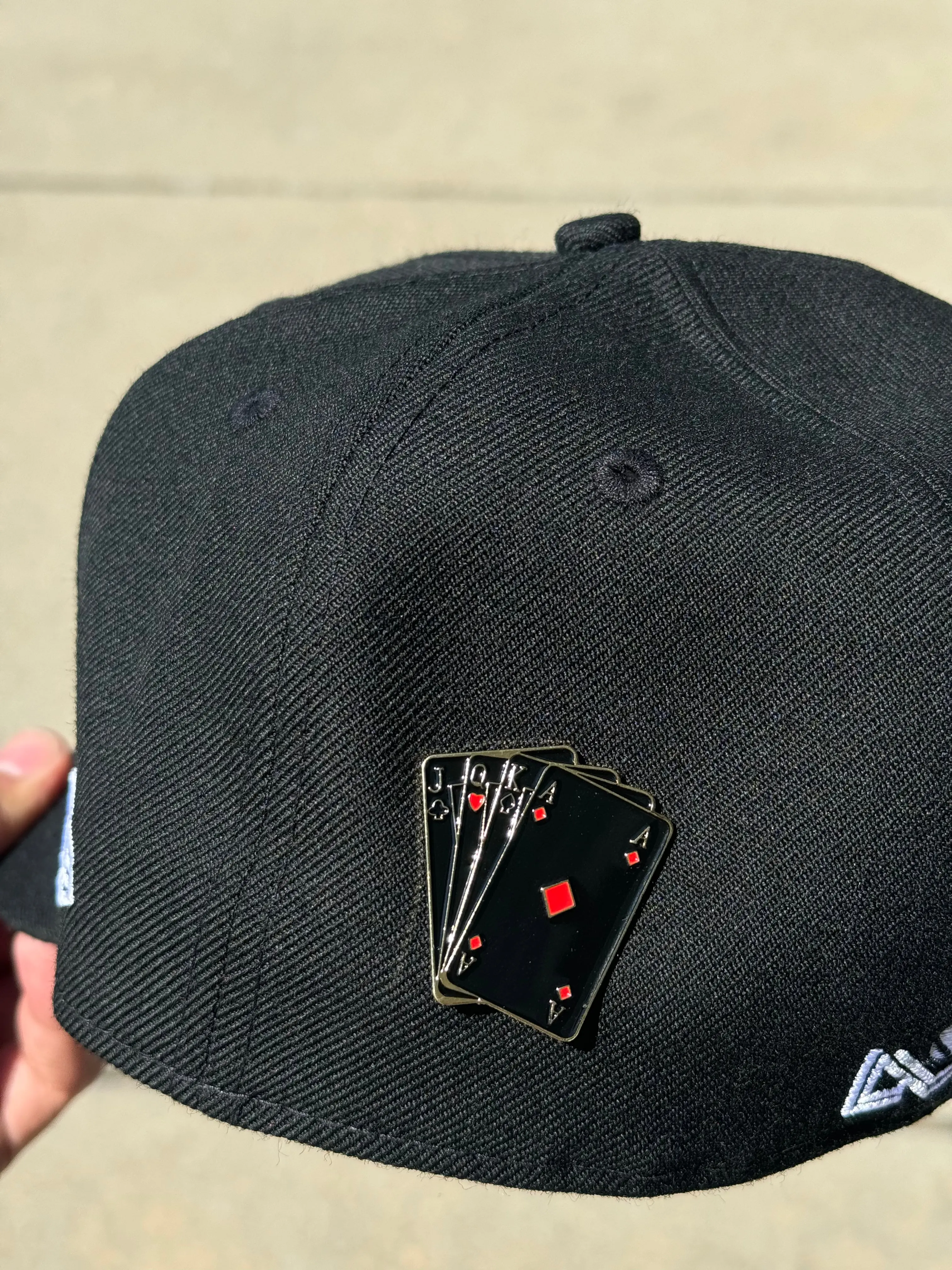 Black Cards Cap Pin Black Cards Cap Pin