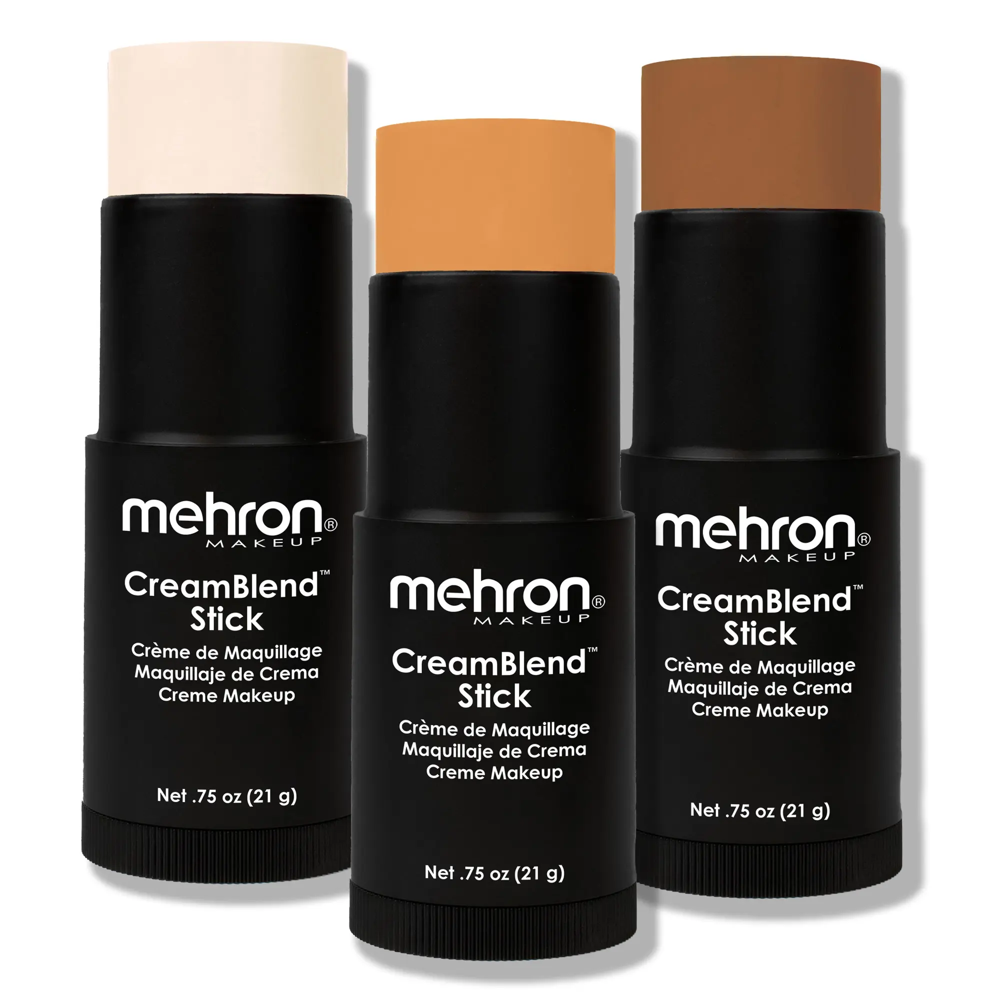 Mehron CreamBlend Stick Makeup - Complexion Shades body paint Mehron CreamBlend Stick Makeup - Complexion Shades body paint
