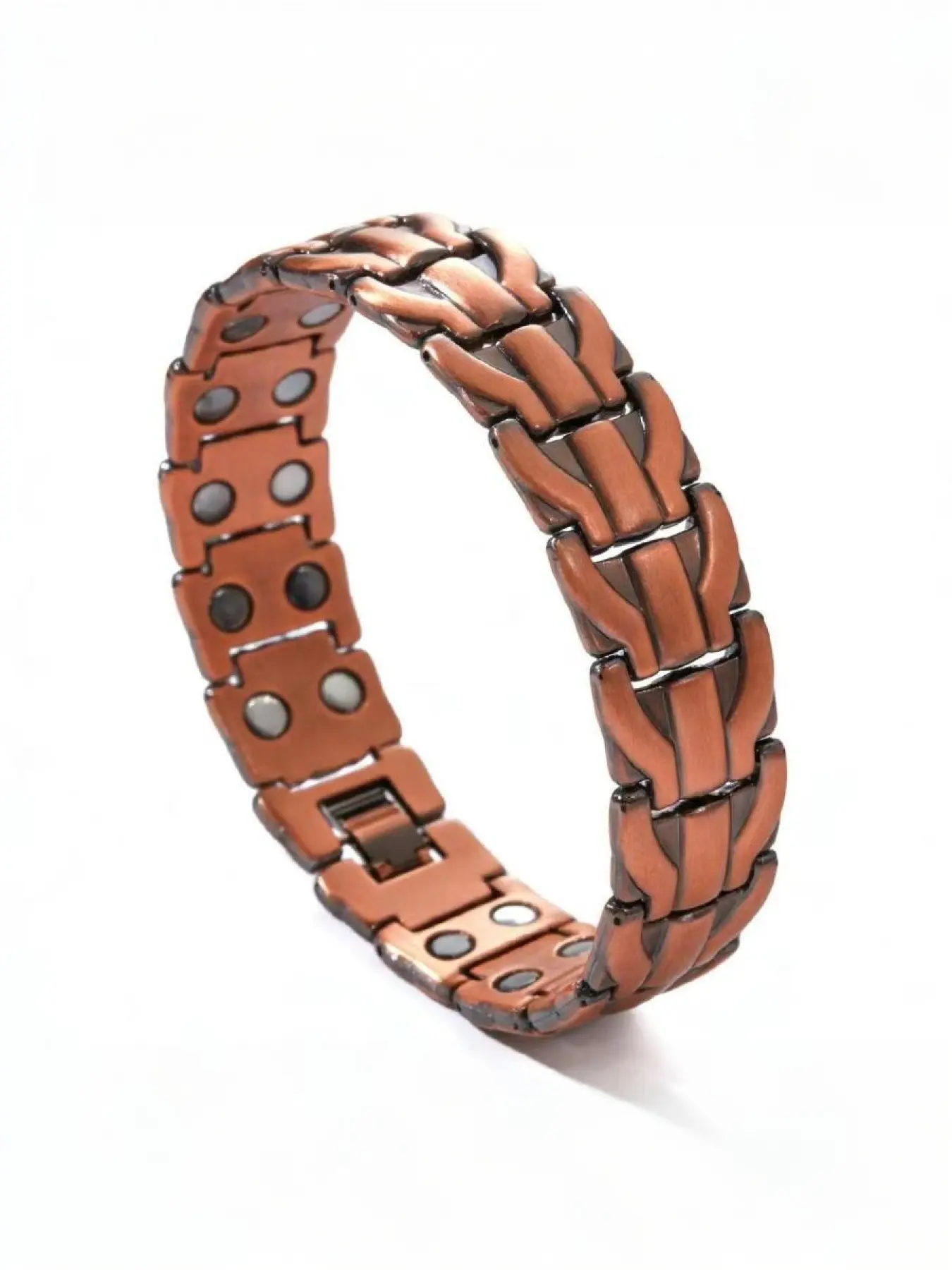 Men's bronze bracelet, bracelet set, includes adjuster, Valentine's Day gift, Father's Day gift.