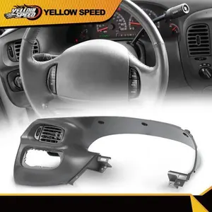 Fit For 97-03 Ford F150 Dash Speedo Instrument Cluster Bezel Trim Panel Gray