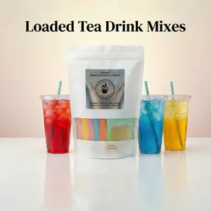 6‑Pack Loaded Tea Mix – Sugar‑Free Hydration Blend with Clean Caffeine & Low Calories Beverage
