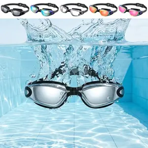 Harkapy Anti-Fog UV Protection Swimming Goggles Leak Proof Swim Goggles With Quick-Release Clasp For Adult Men Women Outdoor Swimming Pool Beach Diving