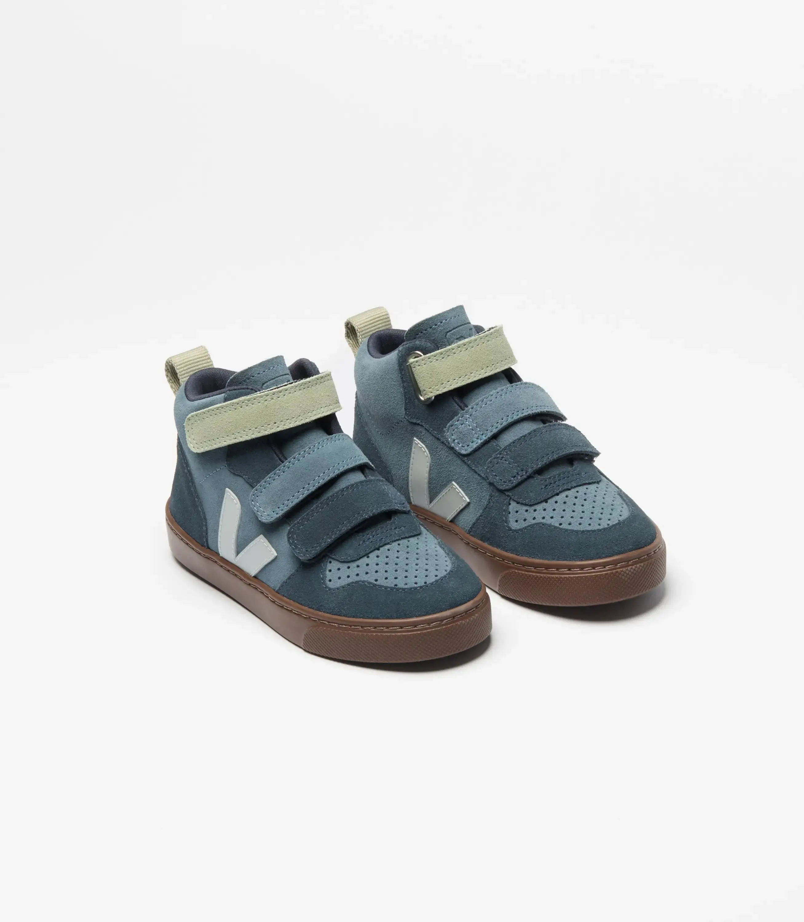 Veja Shark Bark Blue Velcro Sneaker