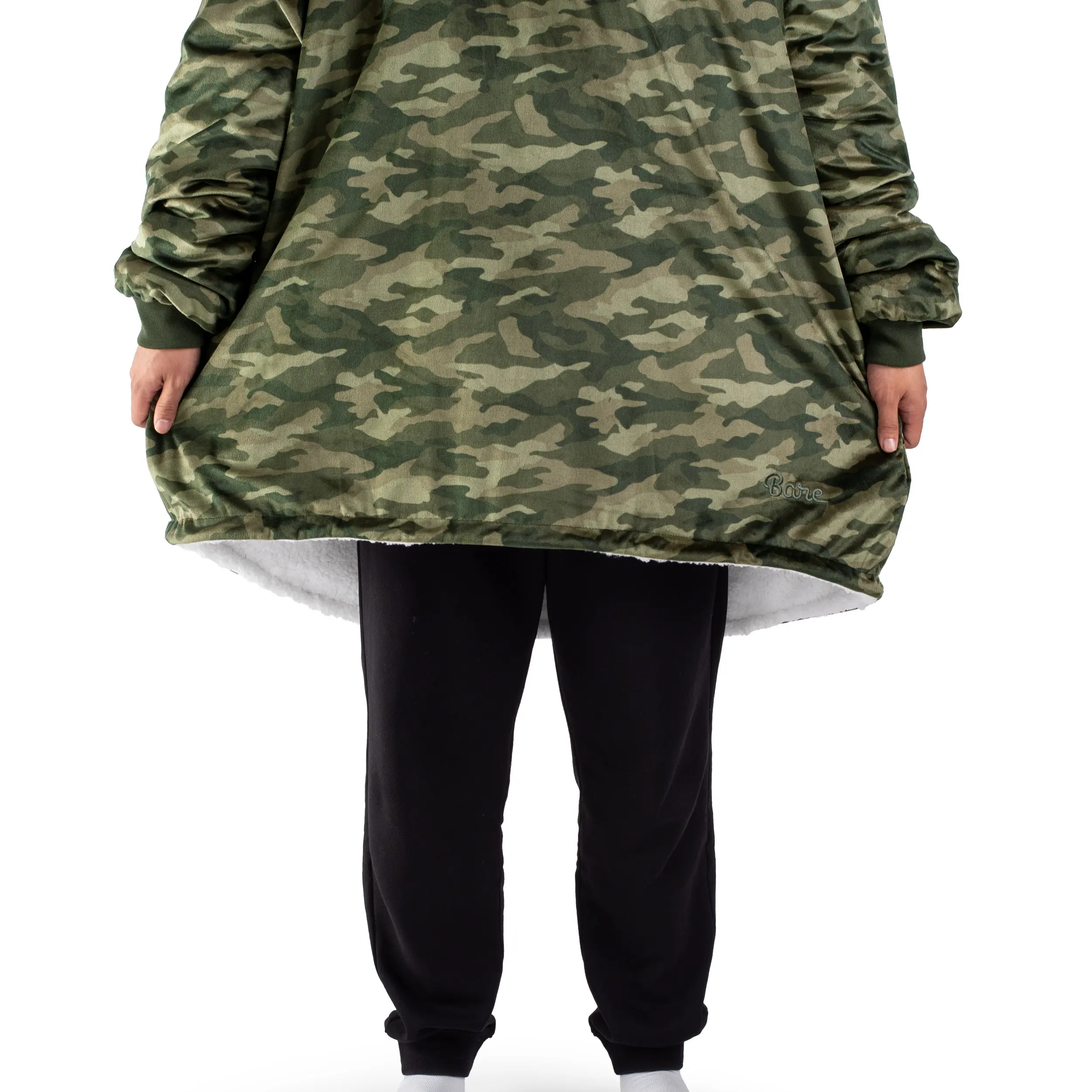 The Bare Homey - Youth Wearable Blanket - Sherpa Side Pockets The Bare Homey - Youth Wearable Blanket - Sherpa Side Pockets