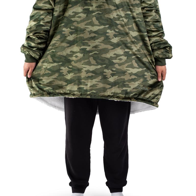 The Bare Homey - Youth Wearable Blanket - Sherpa Side Pockets The Bare Homey - Youth Wearable Blanket - Sherpa Side Pockets