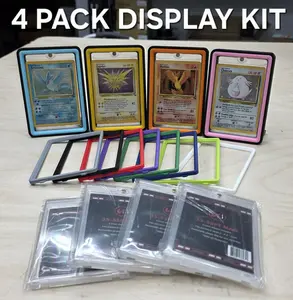 Dual Color Display Kit - 4 Pack Display with 12 Swappable Color Faceplates