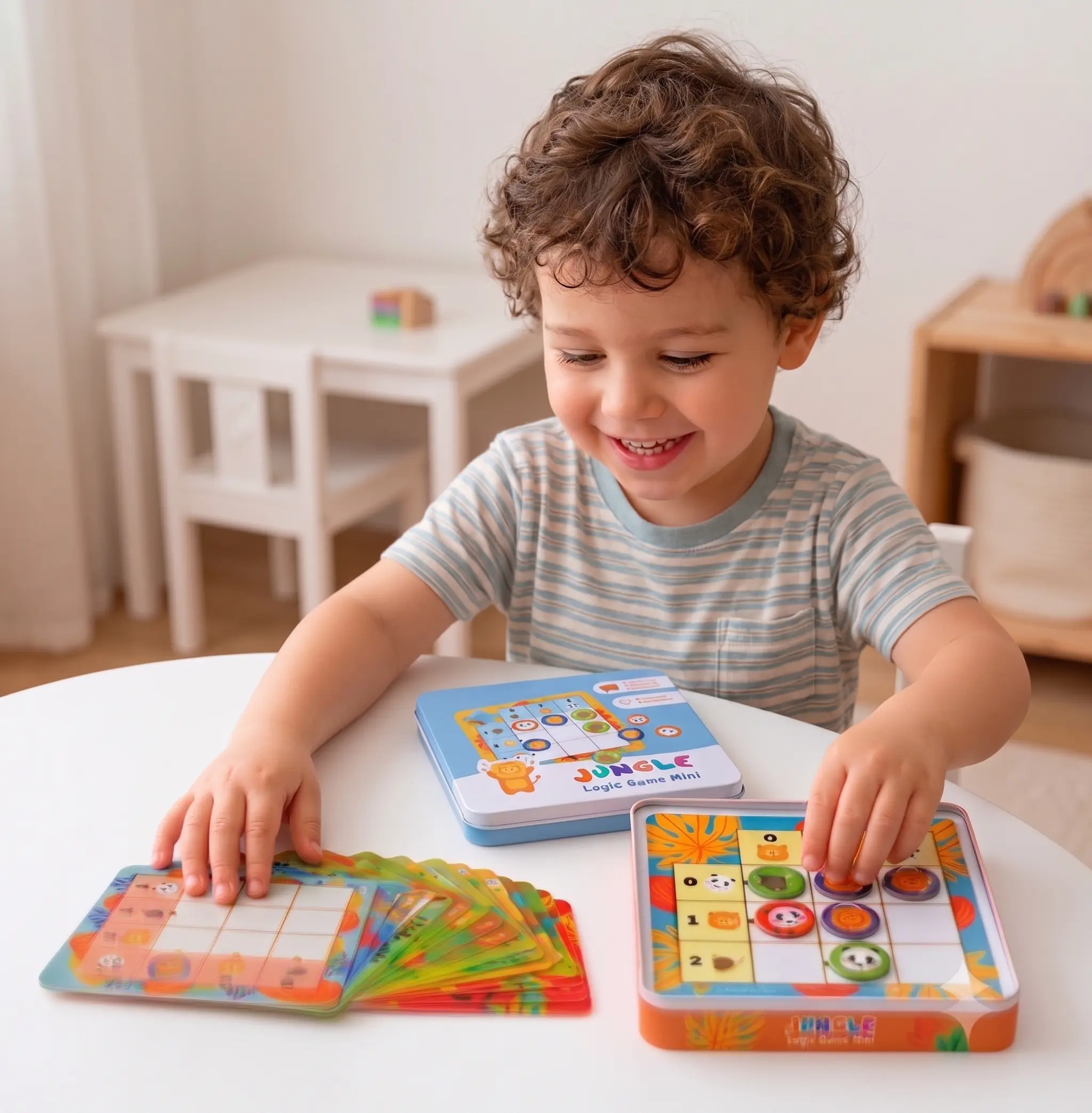 STEM Magnetic Sudoku Board Game for Kids, Screen-Free Logic Puzzle for Preschoolers, Travel Toy & Birthday Gift for Boys Girls