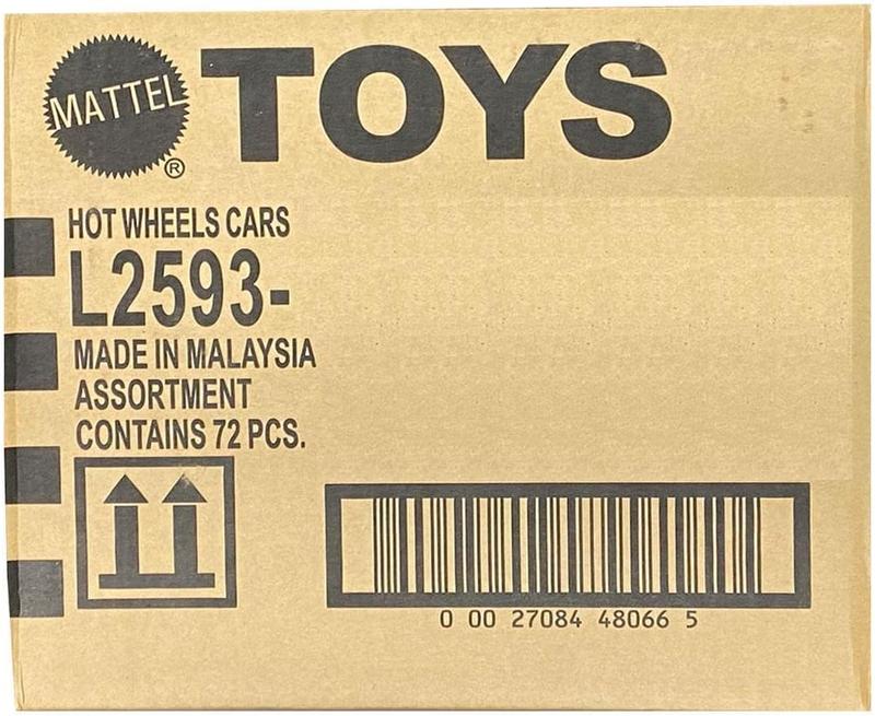 Mattel Hot Wheels 72 Count Random Case Basic Die-Cast Toy Cars Assorted Styles Collectibles