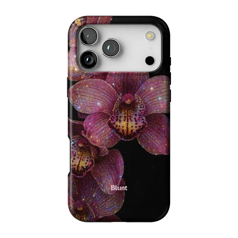 BLUNT Case - Lilith Tough Phone Case for iPhone 17 16 15 14 13 12 11 Series | Luxury Sparkly Floral Aesthetic Case | Shockproof Designer Cover | Viral TikTok Trend 2026 | Cute Gift for Her