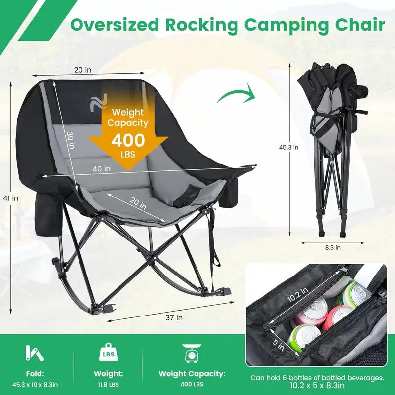 NestRock dimensions and 400lb weight capacity
