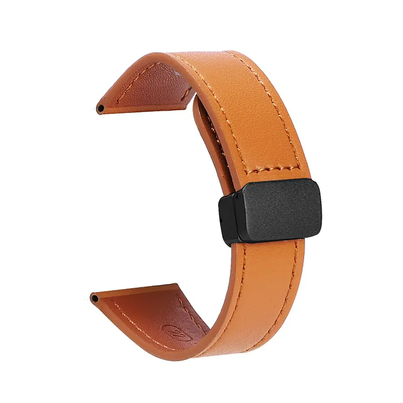 Emma Orange-Black Buckle [Hermès Magnetic Folding