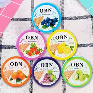 6pcs Random Color Flower Flavor Nail Art Polish Remover Pads, Non-Woven Face Pad Lint Free Cotton Wipes, Cosmetic Cleaning Glue Removal
