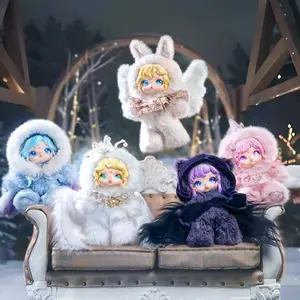 DUMIA Aria Snow Trace Secret Language Vinyl Plush Doll Blind Box Joint Mobile Girl Trendy Play Cute Doll Gift PAP