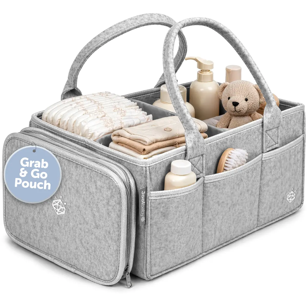 Jool Baby Tag-Along Diaper Caddy Jool Baby Tag-Along Diaper Caddy