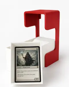 TCG Card Display & Scanning Stand - 3D Printed Trading Card Holder, Fits Sleeved & Unsleeved Cards, Collector Desk Display