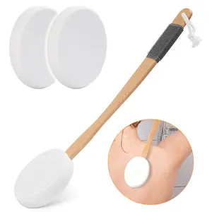 Lotion Applicator for Back with 3 Replaceable Pads