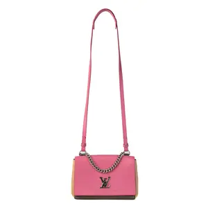 Pre-owned Louis Vuitton Leather Crossbody Bags LV Pink Taurillon Lock Me BB L26022109