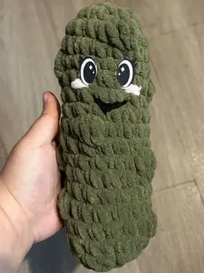 Hand Crocheted Pickle