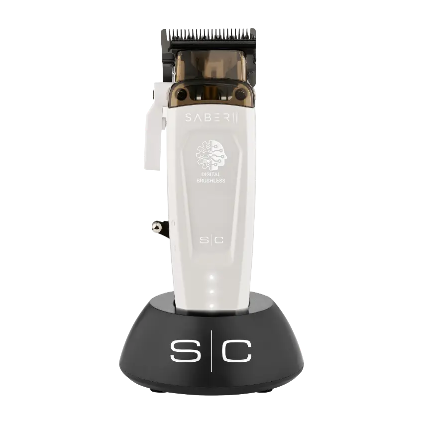 StyleCraft Saber II Cordless Clipper - White