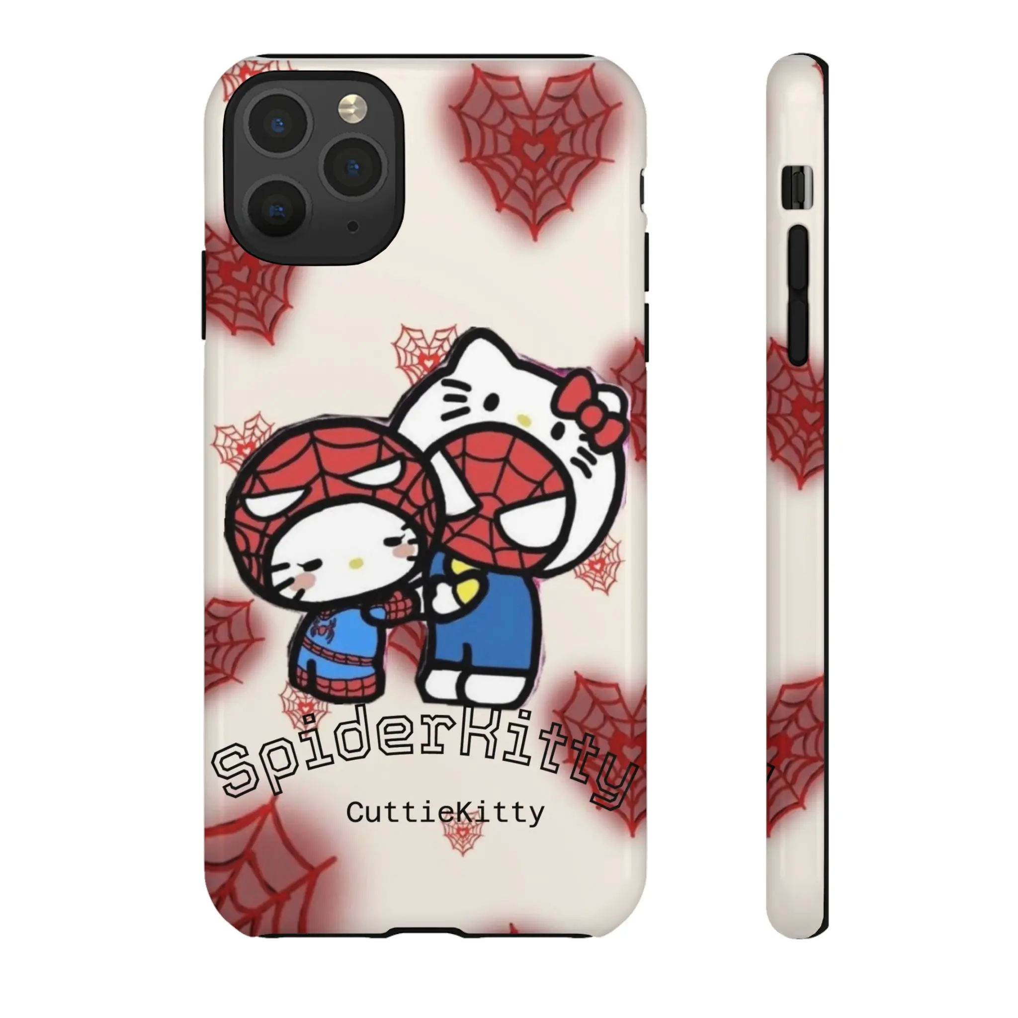 Spider Kitty phone case | Cute cat superhero design, phone case Spider Kitty phone case | Cute cat superhero design, phone case