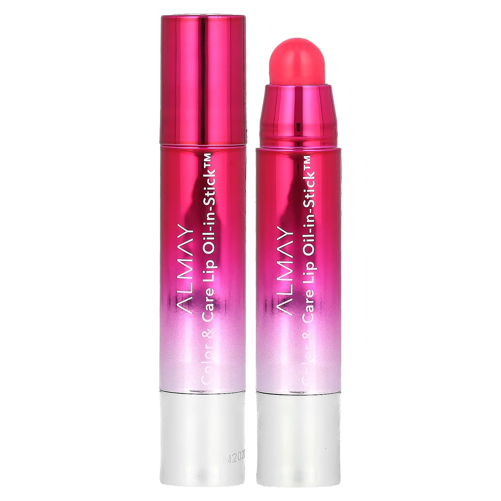 Almay Color & Care Lip Oil-in-Stick, 130 Raspberry Rush, 0.09 oz (2.5 g)
