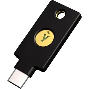 - YubiKey 5C NFC - Multi-Factor authentication (MFA)  Key and passkey, Connect via USB-C or NFC, FIDO Certified - Protect Your Online Accounts