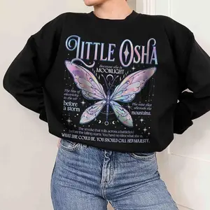 Little Osha Butterfly Sweatshirt, Quicksilver Callie Hart Shirt, Saeris Fane Kingfisher Inspired Tee, Quicksilver Merch, Little Osha Shirt K4NWR L