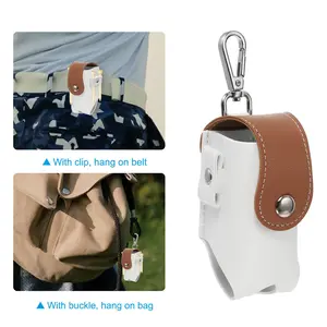 Golf Ball Waist Bag, Golf Ball Carry Pouch with Tee Holder, Buckle, Clip for Women Men Belt Golf Storage