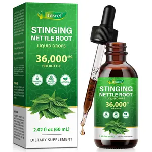 60ML Stinging Nettle Leaf and Root 2 fl oz Liquid Extract - Natural Urinary & Kidney Support for Man and Woman - Organic Urtica Dioica - High Potency Herbal Supplement - 30-Day Supply