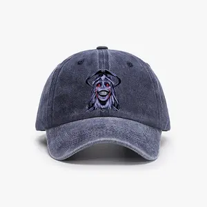 Anime Unisex Street Baseball Cap 80s 90s Pattern Anime Hat Men Gift Snapback Fitted Vintage Denim Fabric Iconic Logo Heat Transfer Print Green Dragon Ball Detail