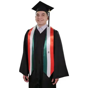Mexico Graduation Stole - Mexico Flag Sash