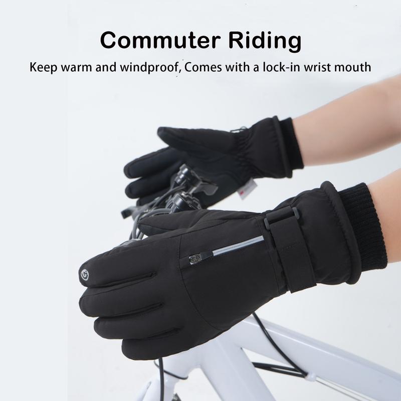 【TikTokShopBlackFriday】Warmest Winter Ski Gloves, Water Resistant Windproof Anti Slip Warm Glove, Ideal for Cold Weather, Hands Warm for Hiking Driving Running Bike Cycling, hashtag, TikTokShopCyberMonday, Christmas Gift