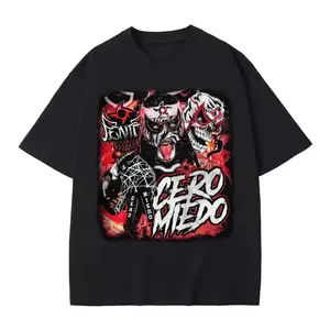 Cero Miedo Shirt, Wrestling Apparel Featuring Zero Miedo, Perfect for W.WE and Sports Fans, Full Sizes, Full Colors Womenswear Casual