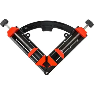 Multi Angle Degree Corner Clamp 30-90 Degrees Corner Clamps for woodworking, Angle Clamp Measuring Tool for Carpenters & Woodworking Hobbyists (Black)