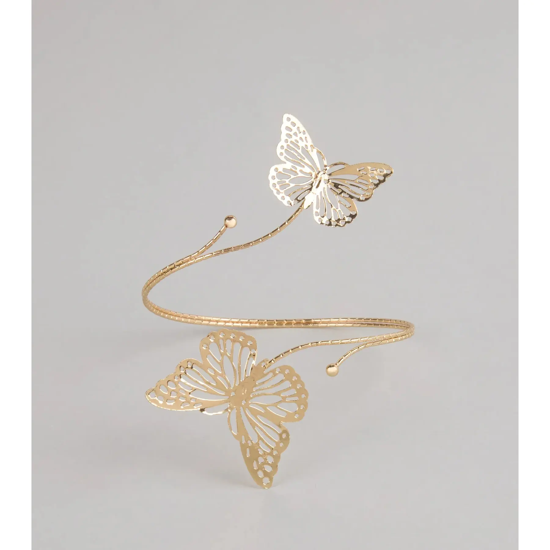 Airy Aura Butterfly Arm Cuff