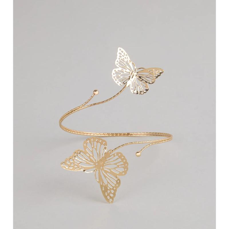 Airy Aura Butterfly Arm Cuff
