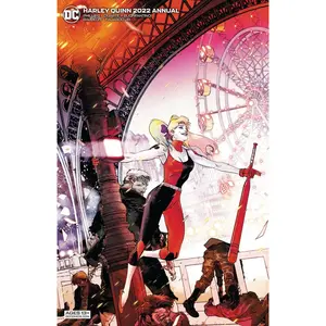 Harley Quinn 2022 Annual #1 Carmine Di Giandomenico Card Stock 1:25 Incentive Variant Cover