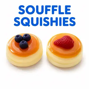 Souffle Squishy | 7cm Dessert Stress Relief Toy