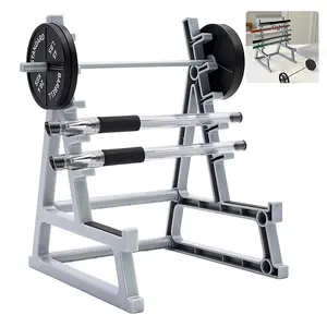 Squat Rack Pen Holder Gym Pen Holder For Desk Cool Office Gadgets With Barbell And Counterweight Perfect Gift For Gym Lovers And Weightlifting Fans