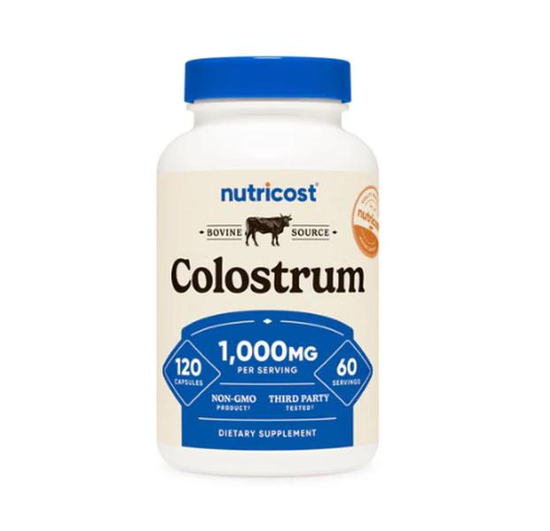 Nutricost Colostrum 500mg Capsules - 120 Capsules - Dietary Supplement for Healthcare