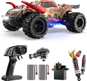 DEERC 9311E 1/18 All Terrain Fast RC Cars for Adults 40KPH,4WD Electric Off-Road Remote Control Monster Truck,2.4Ghz High Speed Car,Waterproof Monster Truck with 2 Batteries for Boys & Kids