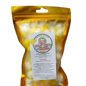 Freeze Dried Lemon Bites- 3 oz bags Lemon Bites