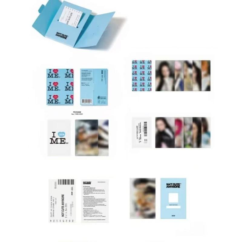 Kpop-Illit Gift Return New Album Not Cute Any More Single Song Collection, Exclusive K-Pop Music Compilation, Must-Have Fan Item