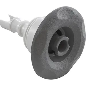 Waterway Plastics  3 in. Face Mini Storm Thread-In 5-Scallop Textured Jet Internal, Directional - Gray