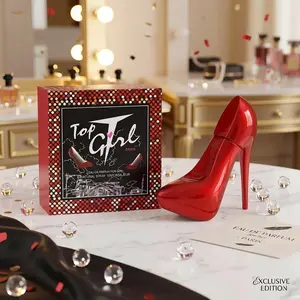 deold High-heeled shoe perfume spray, light essence, fresh floral fragrance, long-lasting scent, natural and elegant aroma, ladies' perfume gift set, excellent choice for holiday gift giving.